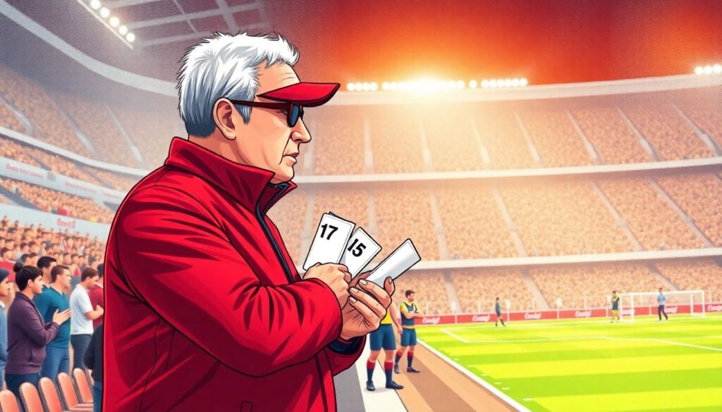 Как тренеры применяют знаки тактических систем на поле - иллюстрация