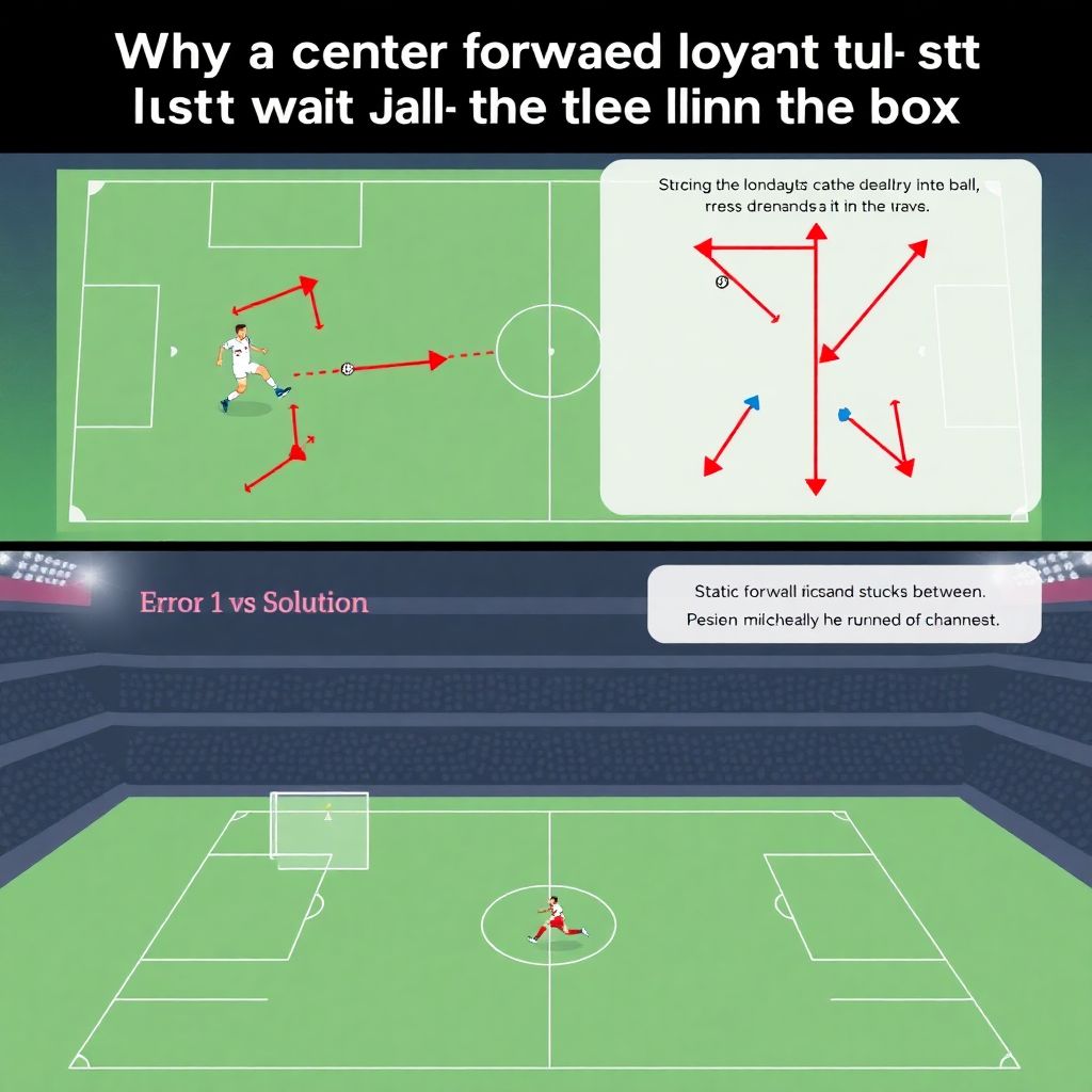 Типичные ошибки центрфорвардов в современных схемах и как их избежать