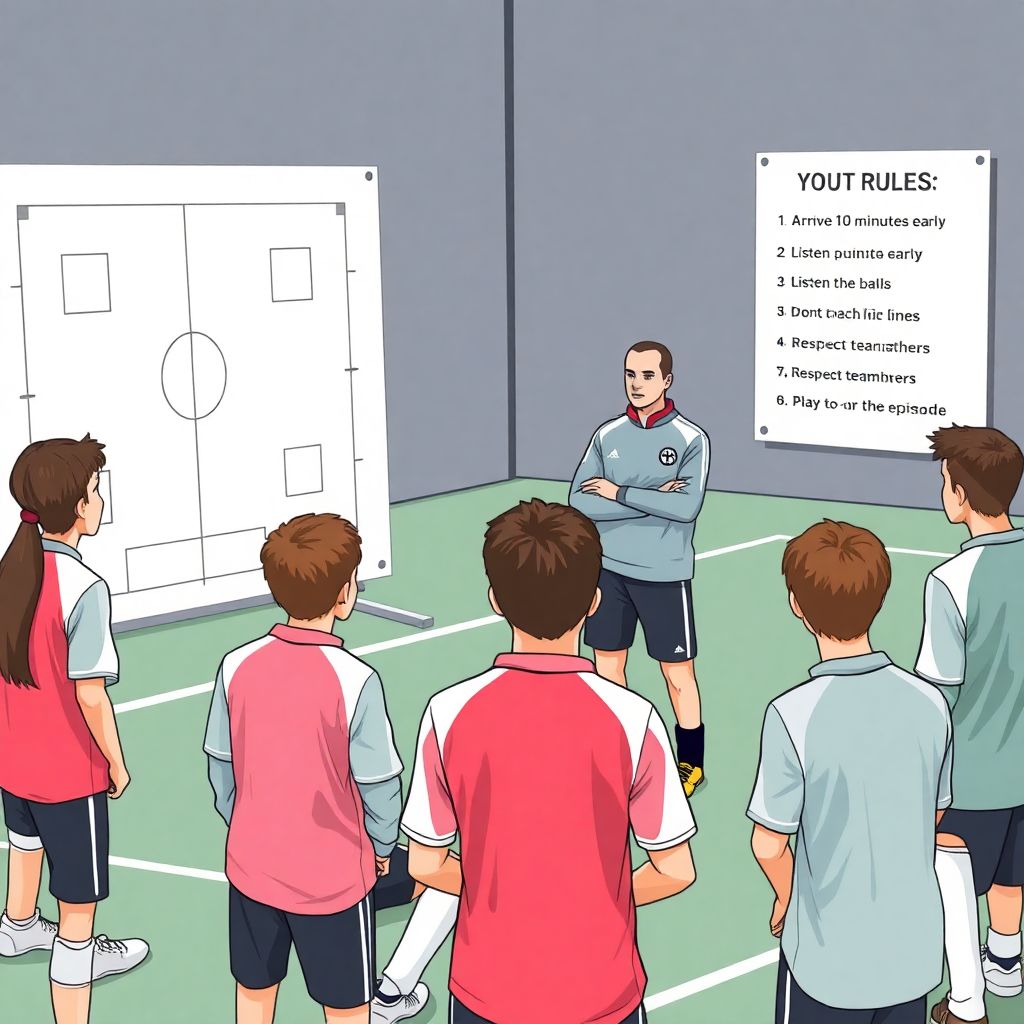 Дисциплина в молодёжной академии: как эффективно обучать тактике