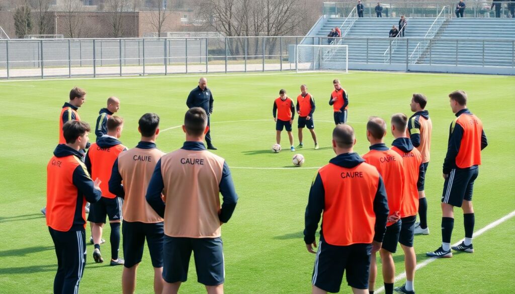 Тактика высокого прессинга: принципы организации и координации линий - иллюстрация