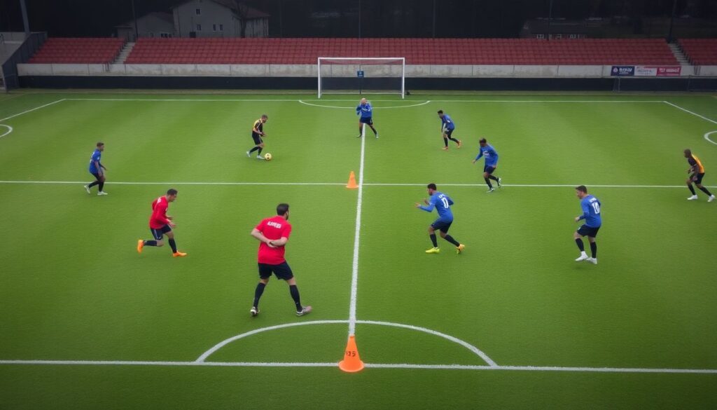 Тактика высокого прессинга: принципы организации и координации линий - иллюстрация