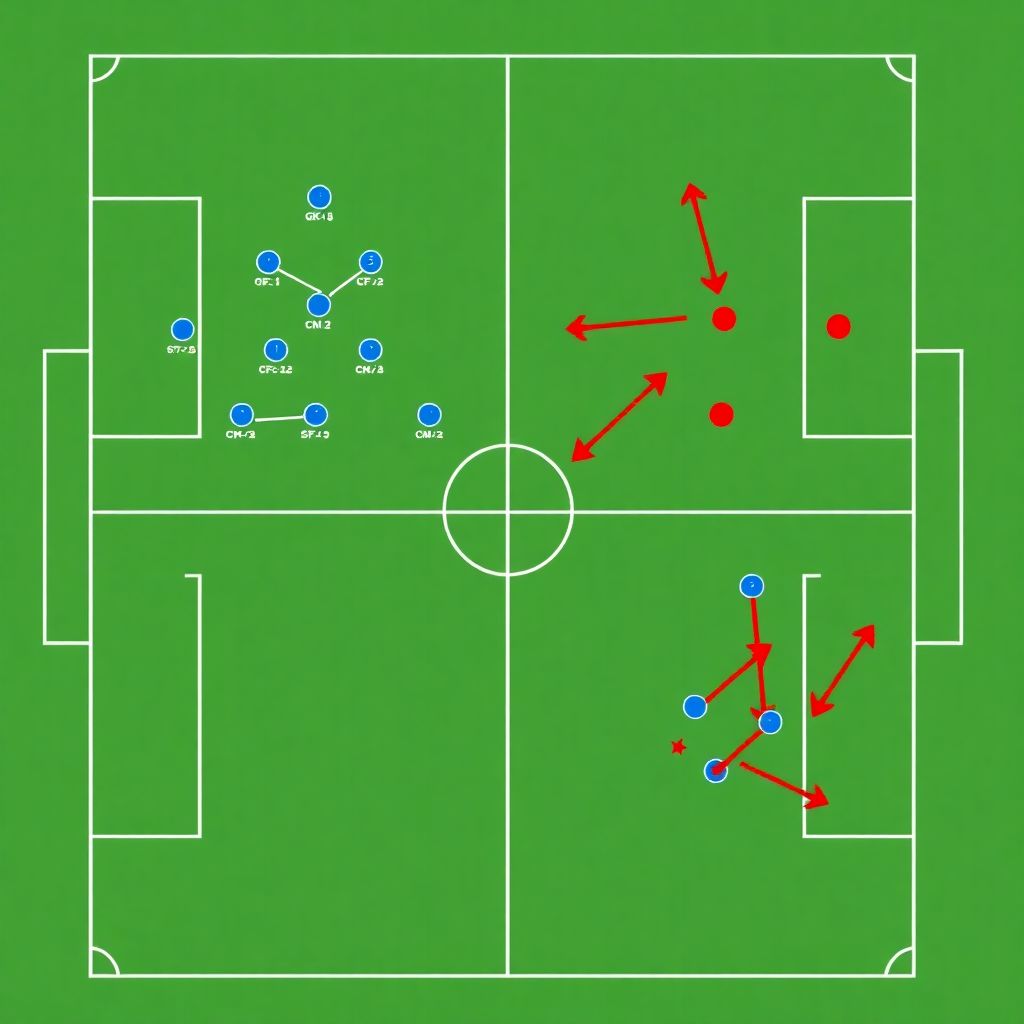 Разбор матчей с доминирующим владением и выходами из-под высокого пресса