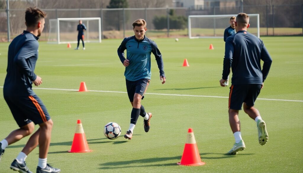 Стратегии удержания мяча и ускорения темпа игры - иллюстрация