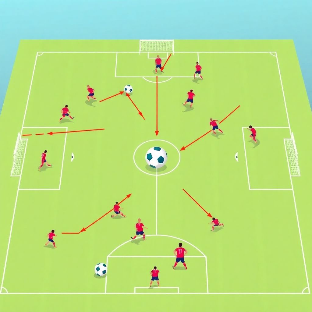 Стратегии удержания мяча и ускорения темпа игры в современном футболе