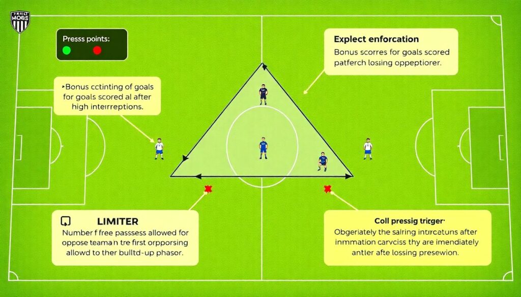 Практические советы по созданию прессингующего треугольника - иллюстрация