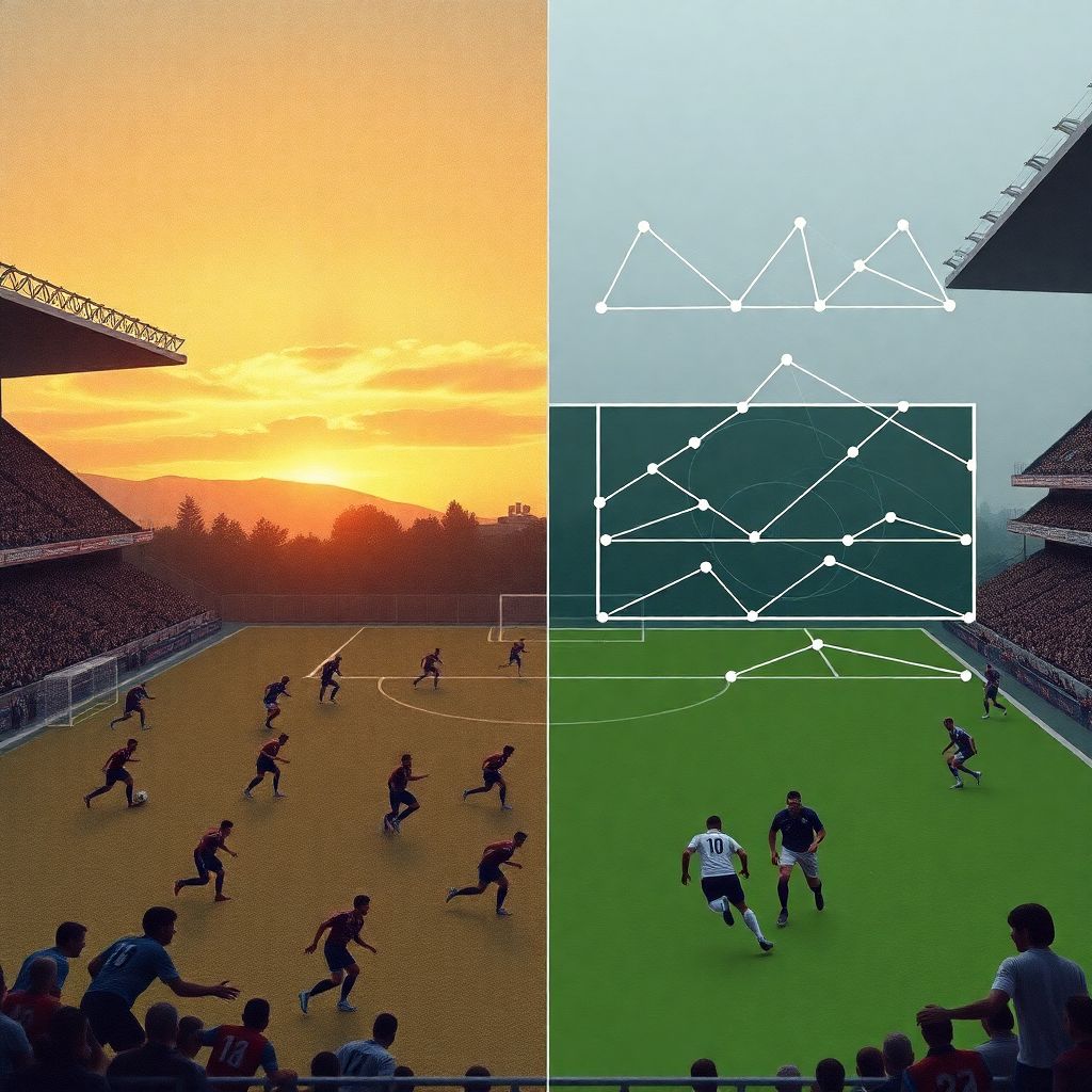 Эволюция футбольной тактики: путь от прямых атак к комбинационной игре