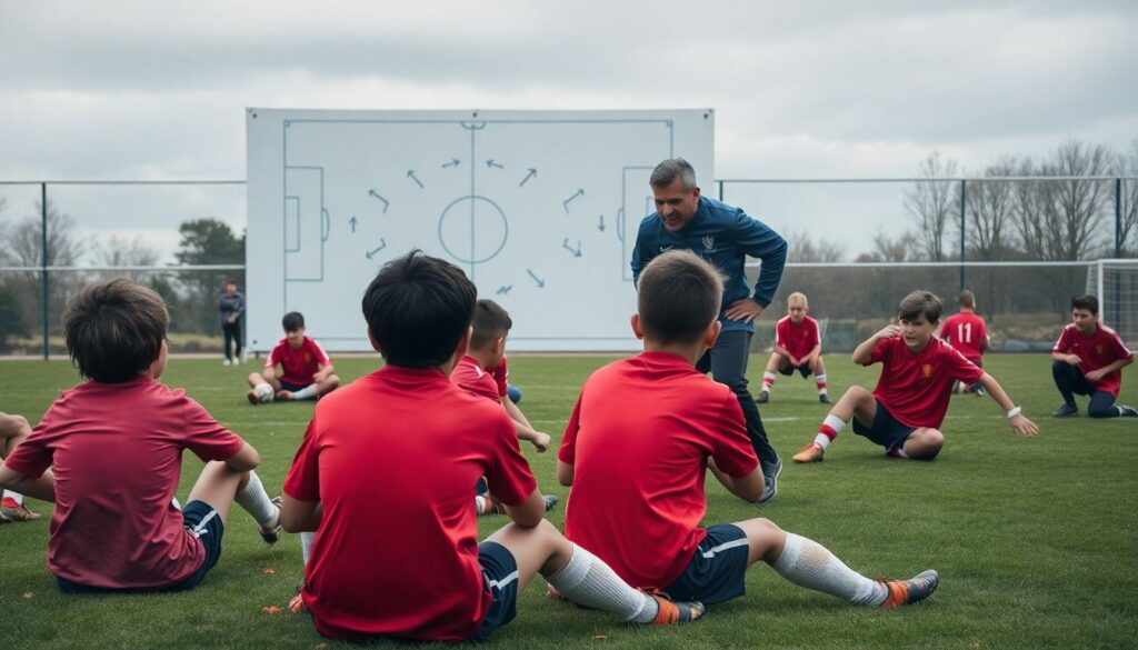 Разбор ошибок в перестройке обороны после потери мяча - иллюстрация