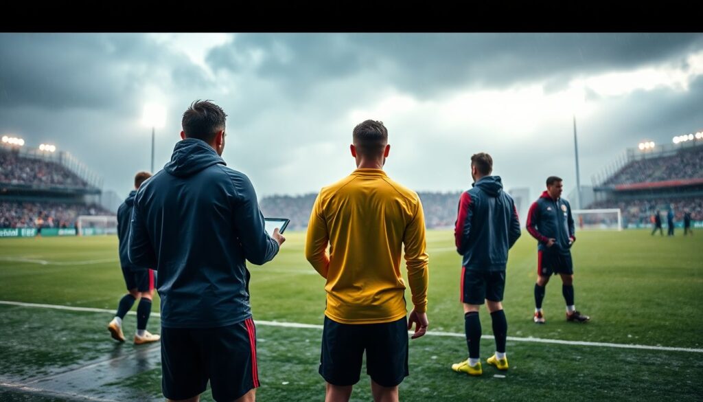 Разбор тактик игры в условиях плохой погоды - иллюстрация