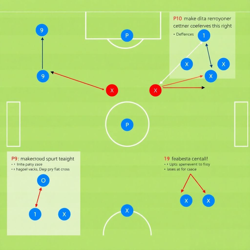 Примеры тактических маневров перед штрафной: разбор эффективных решений