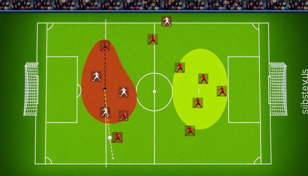 Как использовать стандарты для перегрузки зон соперника - иллюстрация