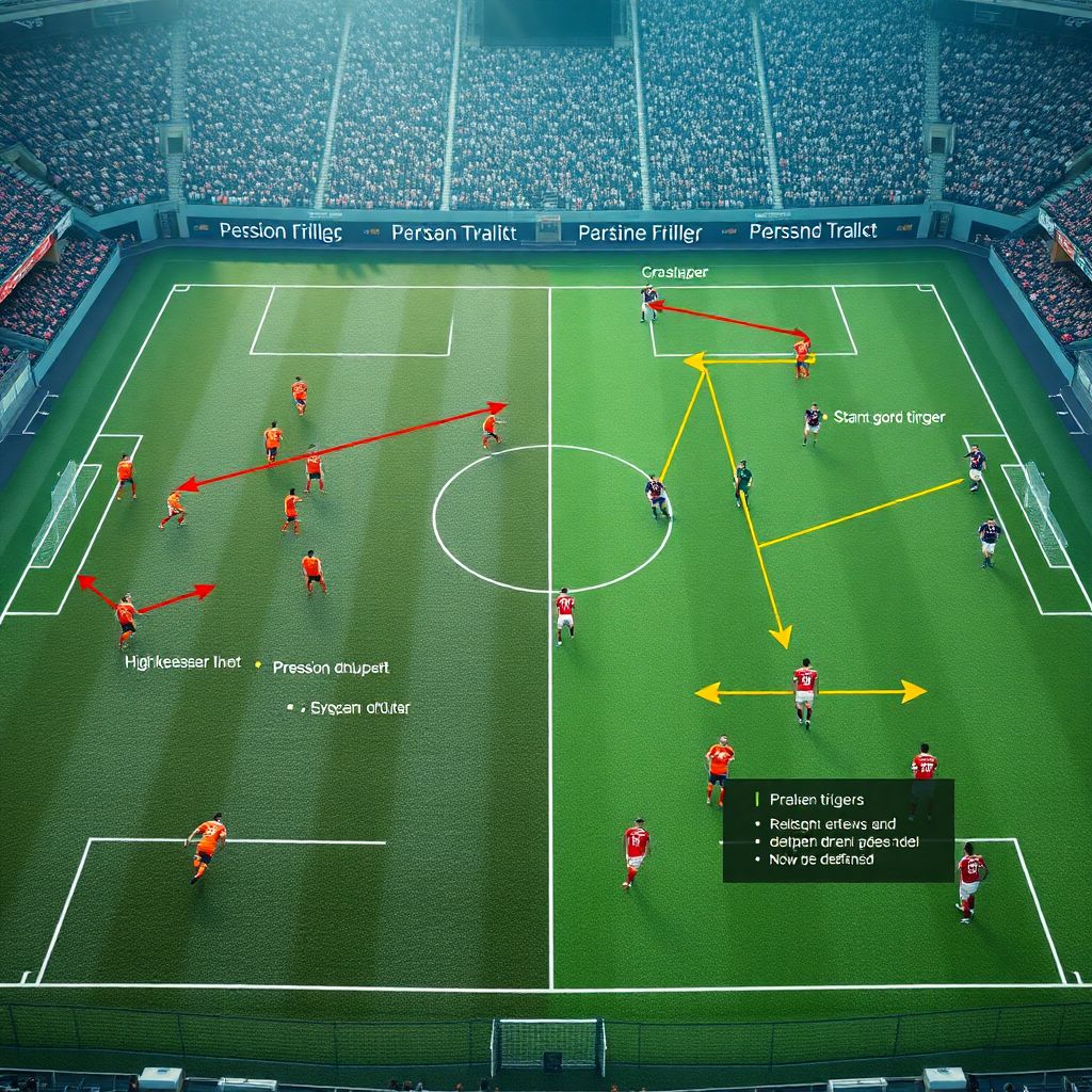 Как выстраивать высокую оборону без фланговых уплотнений в современном футболе