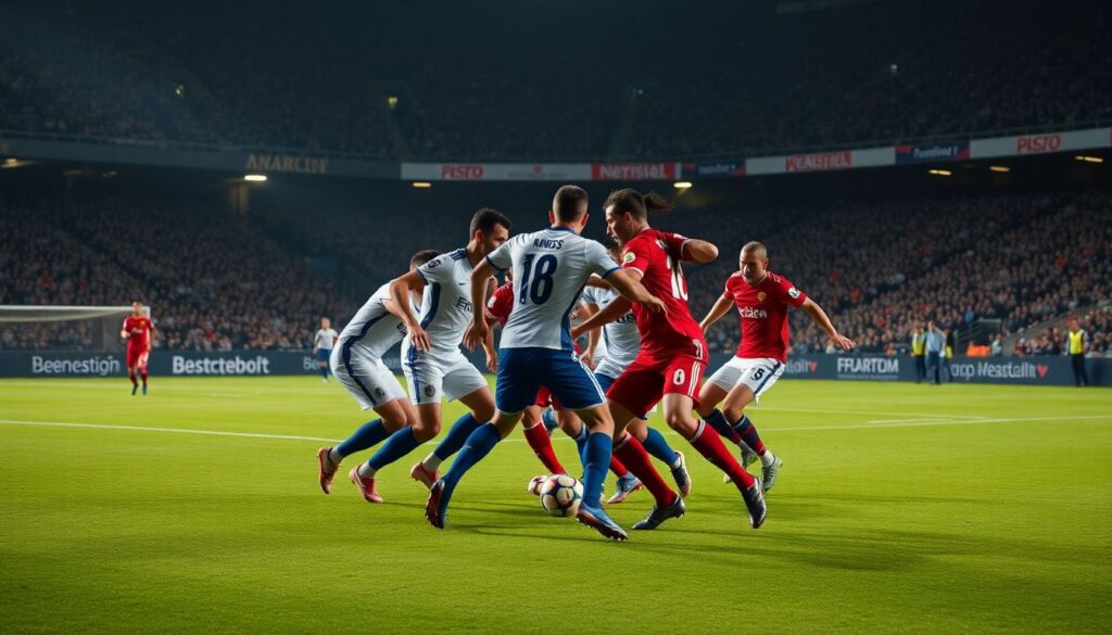 Тактика переходных этапов между прессингом и обороной - иллюстрация