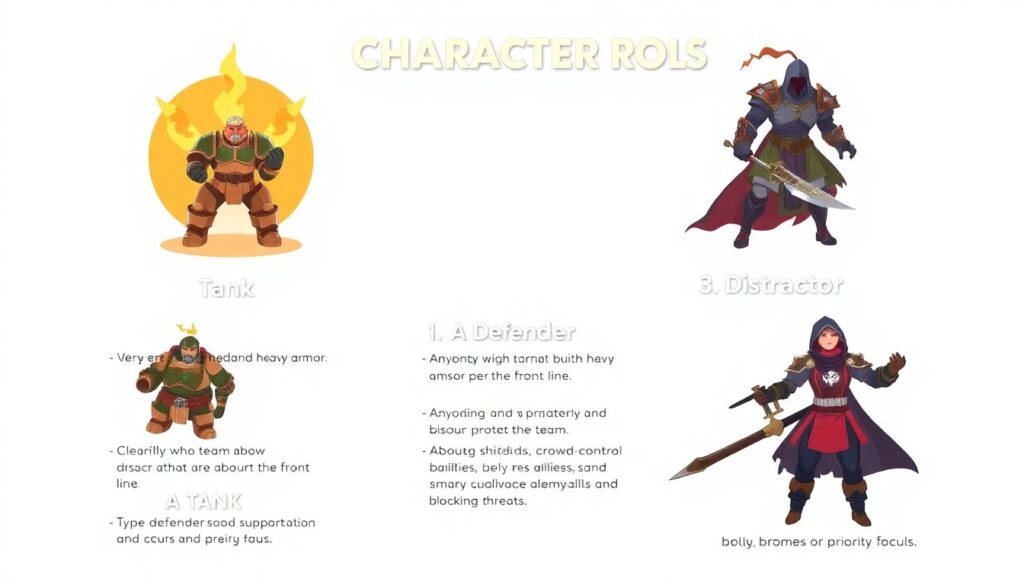 История эволюции защитников в роли дистракций - иллюстрация