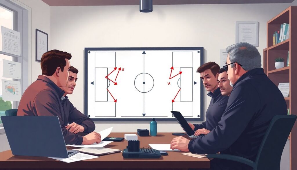 Как формируются атакующие треугольники и их роль - иллюстрация