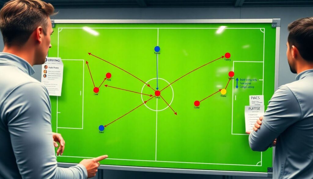 Как формируются атакующие треугольники и их роль - иллюстрация