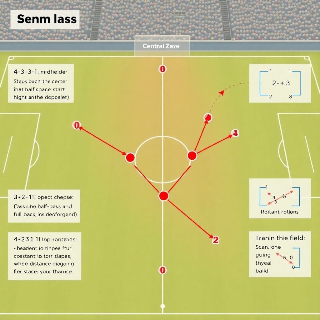 Расстановка сил в центре поля: дуэты и роли центральных полузащитников