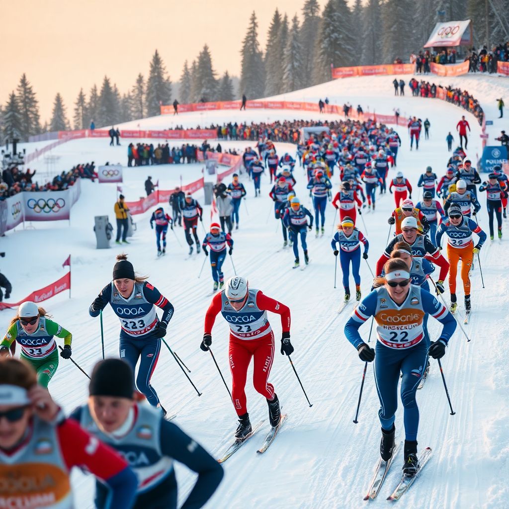 Непряева в последней гонке перед Олимпиадой: дерзкий рывок и восьмое место
