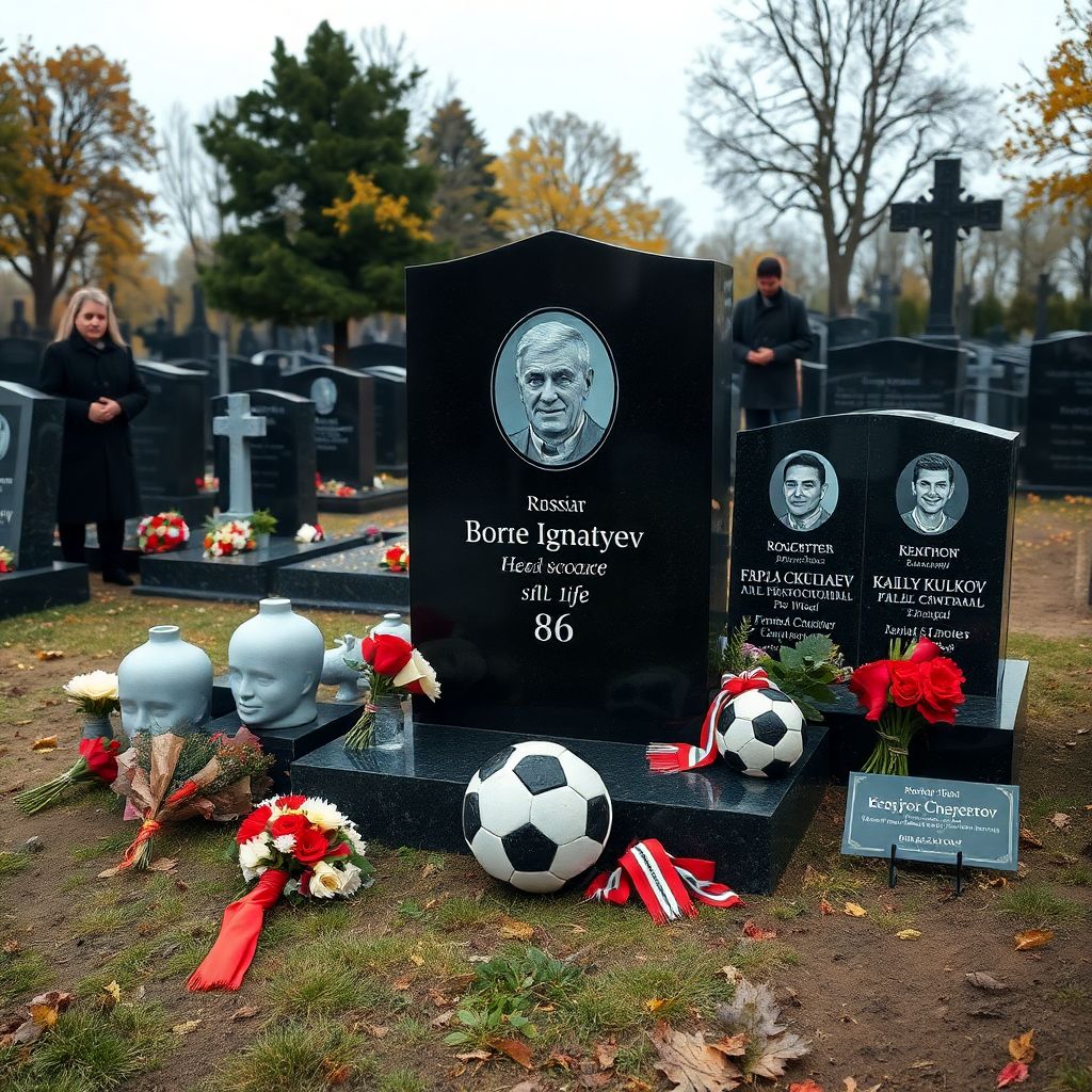 Борис Игнатьев, бывший тренер сборной России, похоронен на Троекуровском кладбище