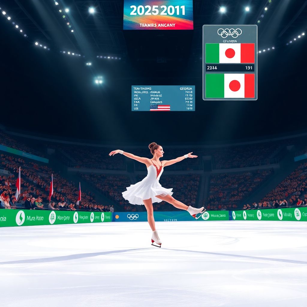 Метелкина и Берулава выводят сборную Грузии в топ‑3 команд Олимпиады‑2026