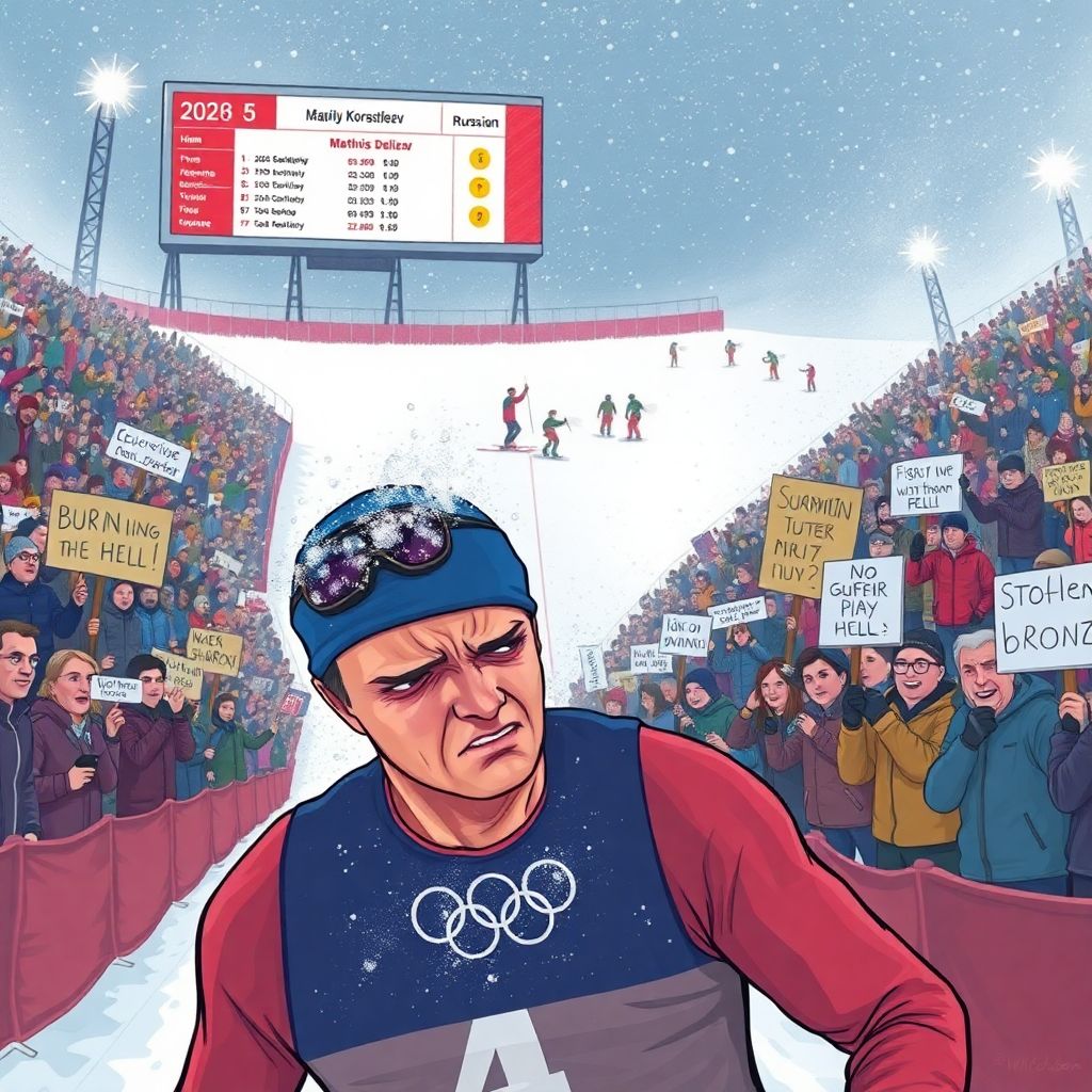 «Горите в аду»: скандал вокруг скиатлона Олимпиады‑2026 и драмы Коростелева