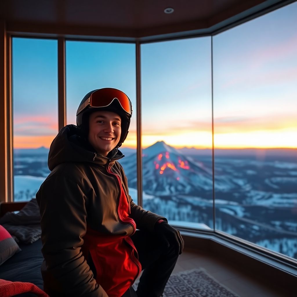 33 кв.. метра с огненным камчатским видом: Никита Филиппов показал квартиру