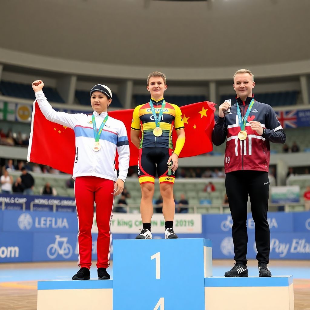 Яна Бурлакова взяла серебро в кейрине на Кубке мира в Гонконге